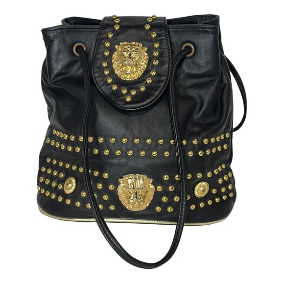 Handbags - Vintage Lion Head Leather Bag